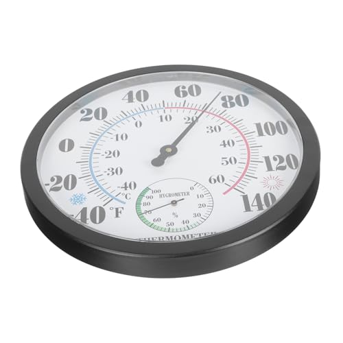 GALPADA Hochpräzises Wand hygrometer mit Thermometerfunktion Batteriefrei Abnehmbar für Innen Außenbereiche Energiesparend Ablesbares Zifferblatt Langlebiges Raumklima messgerät GALPADA Hochpräzises Wand hygrometer mit Thermometerfunktion Batteriefrei Abnehmbar für Innen Außenbereiche Energiesparend Ablesbares Zifferblatt Langlebiges Raumklima messgerät von GALPADA