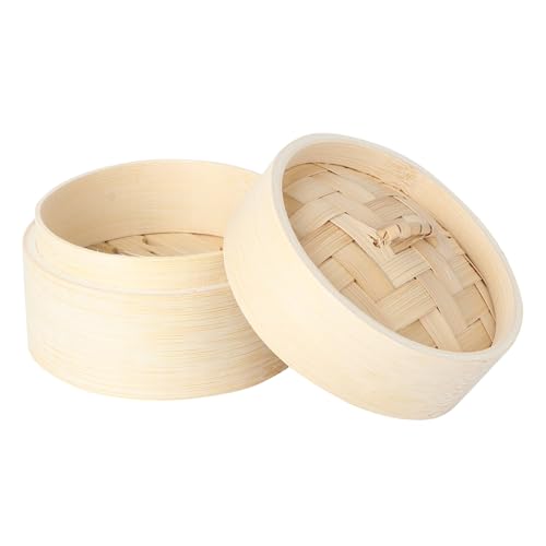 GALPADA Holz Dampfgarer Runde Dampfkorb Für Knödel Desserts Gemüse Reis Fisch Dim Sum Kochzubehör Mit Deckel Zum Dämpfen Für Asiatische Küche GALPADA Holz Dampfgarer Runde Dampfkorb Für Knödel Desserts Gemüse Reis Fisch Dim Sum Kochzubehör Mit Deckel Zum Dämpfen Für Asiatische Küche von GALPADA