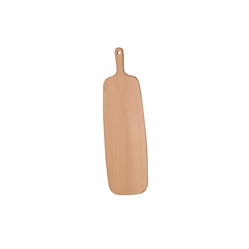 GALPADA Holz Schneidebrett Unregelmäßiger Form Multifunktionales Küchenbrett mit Aufhängeloch für Obst Gemüse und Brot von GALPADA