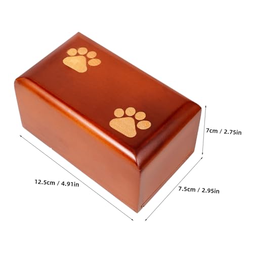 GALPADA Holz pet urne für Tierasche Langlebige Leichte Hund Katzen Asche gedenkurne Tragbare Natürliche Holzkassette für Haustier Memorial Einfach zu Reinigen Stabiles Design GALPADA Holz pet urne für Tierasche Langlebige Leichte Hund Katzen Asche gedenkurne Tragbare Natürliche Holzkassette für Haustier Memorial Einfach zu Reinigen Stabiles Design von GALPADA