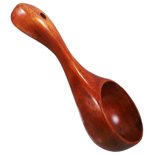 GALPADA Praktische Holzschöpfkelle Ergonomischer Griff Wasserschöpfer für Haushalt Küchenzubehör Vielseitig Einsetzbar GALPADA Praktische Holzschöpfkelle Ergonomischer Griff Wasserschöpfer für Haushalt Küchenzubehör Vielseitig Einsetzbar von GALPADA
