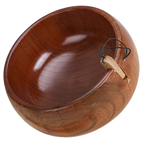 GALPADA Holzschale für Garnaufbewahrung Multifunktionale Garnschale mit Beweglichem Holzstopper Praktischer Wollhalter für Stricken und Häkeln Verhindert Verheddern für Handarbeitszubehör GALPADA Holzschale für Garnaufbewahrung Multifunktionale Garnschale mit Beweglichem Holzstopper Praktischer Wollhalter für Stricken und Häkeln Verhindert Verheddern für Handarbeitszubehör von GALPADA