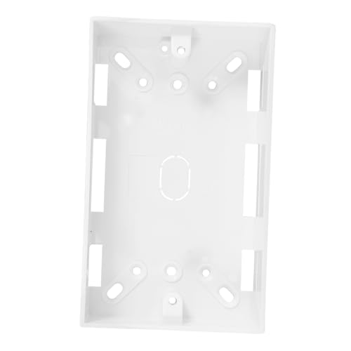 GALPADA Verdickte Steckdosendose Anschlussdose für Wand und Bodenmontage Langlebige Kunststoffmaterialien Einfache Installation Geeignet für Standard Steckdosen GALPADA Verdickte Steckdosendose Anschlussdose für Wand und Bodenmontage Langlebige Kunststoffmaterialien Einfache Installation Geeignet für Standard Steckdosen von GALPADA