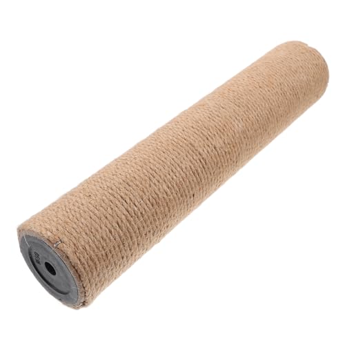 GALPADA Jute kratzsäule für Katzen Kratzbaum Zubehör Indoor Katzenspielzeug Kratzpfosten aus Natürlichem Sisal für Katzenklettergerüst Ersatzteil von GALPADA