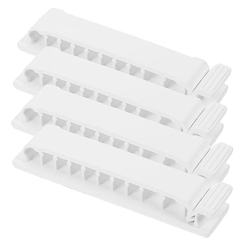 GALPADA Kabelhalter Organizer 4 Stück Selbstklebend Kabel Management für Schreibtisch und Zuhause Kabel Clip für USB Ladegeräte Computer Stromkabel zur Kabelorganisation von GALPADA