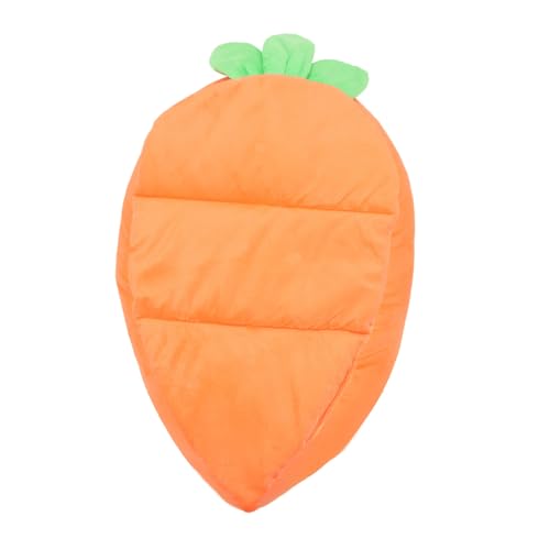 GALPADA Kaninchenbett Karottenform Mittel Warmes Kleintiernest aus Kuscheliges Haustier Schlafplatz für Kaninchen Kleine Hunde Katzen Portable Winterbett GALPADA Kaninchenbett Karottenform Mittel Warmes Kleintiernest aus Kuscheliges Haustier Schlafplatz für Kaninchen Kleine Hunde Katzen Portable Winterbett von GALPADA