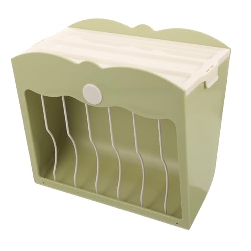 GALPADA Kaninchenfutterspender aus Kunststoff Hängendes Heufutter Behälter für Haustiere Praktische Futterstation für Hamster und Kaninchen Effizientes Design für Abfall und Käfige von GALPADA