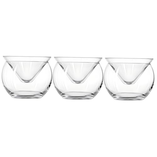 GALPADA Kaviarschale Aus Glas – Elegante Servierschale Für Krabbencocktail Und Desserts – 170 Ml - Ideal Für Festliche Anlässe Und Stilvolles Servieren Von Leckereien von GALPADA