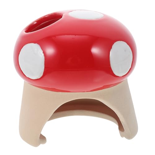 GALPADA Keramik Hamsterhaus Rotes Pilzversteck Aus Sicherem Material Langlebiges Kleintiernest Für Zwerghamster Und Chinchillas Einfach Zu Reinigen Und Vielseitig Nutzbar GALPADA Keramik Hamsterhaus Rotes Pilzversteck Aus Sicherem Material Langlebiges Kleintiernest Für Zwerghamster Und Chinchillas Einfach Zu Reinigen Und Vielseitig Nutzbar von GALPADA