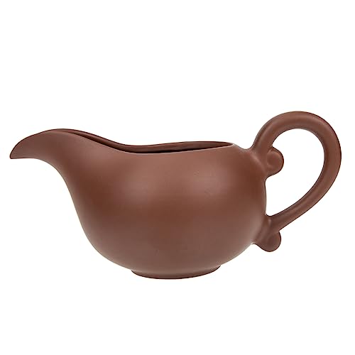 GALPADA Keramik-milchkännchen Mit Großem Griff Und Robust Verarbeitet Geeignet Für Sirup Soße Kaffee Und Verschiedene Anlässe von GALPADA