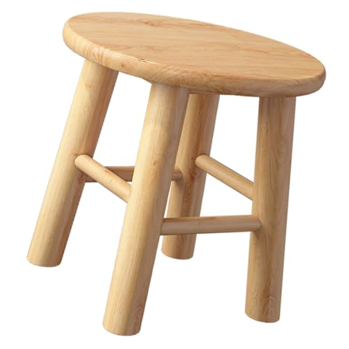 GALPADA Kinderhocker Kleiner Sitzhocker Für Stabiler Aus Massivem Als Schuhwechselbank Natürlicher Look Für Zuhause GALPADA Kinderhocker Kleiner Sitzhocker Für Stabiler Aus Massivem Als Schuhwechselbank Natürlicher Look Für Zuhause von GALPADA