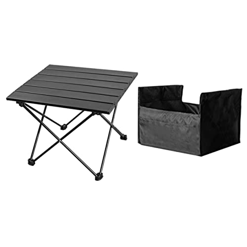 GALPADA Faltbarer Campingtisch Outdoor Tisch Mehrzweck Tisch Klapptisch Für Reisen Picknick Und Camping Einfach Aufklappbar Und Zusammenlegbar von GALPADA