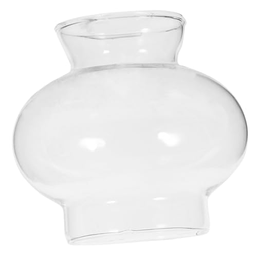 GALPADA Klares Windfestes Öllampen glasgehäuse aus Hochwertigem Glas Kleiner Transparenter Tempel lampenschirm Robustes Ersatzlampenglas für Petroleumleuchten im Retro stil für Zuhause GALPADA Klares Windfestes Öllampen glasgehäuse aus Hochwertigem Glas Kleiner Transparenter Tempel lampenschirm Robustes Ersatzlampenglas für Petroleumleuchten im Retro stil für Zuhause von GALPADA