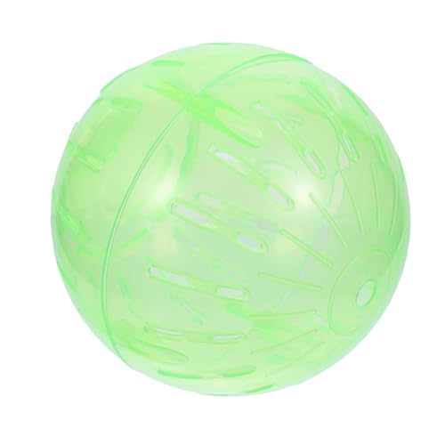 GALPADA Kleiner Hamster Laufball Grün Sicherer Stabiler Hamsterkugel für Zwerghamster Fördert Bewegung und Fitness Platzsparendes Hamster Gesunde Aktivität Zuhause von GALPADA