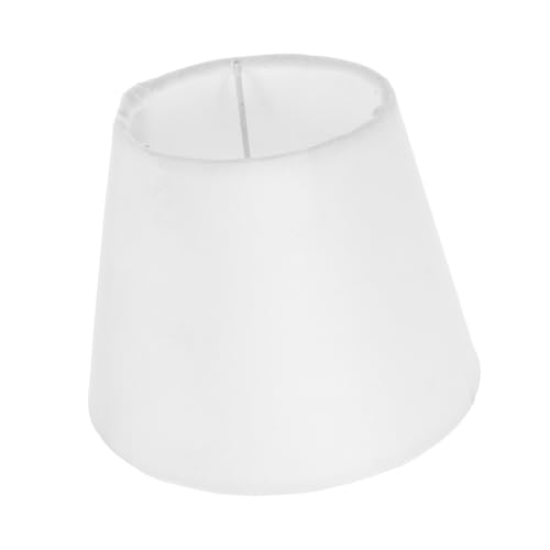 GALPADA Kleiner Plüsch Lampenschirm aus Stoff Ersatz Lampenschirm für Nachttischlampe Weiches Lichtdiffusor Design Augenschonend Einfache Montage für Schlafzimmer und Wohnzimmer von GALPADA