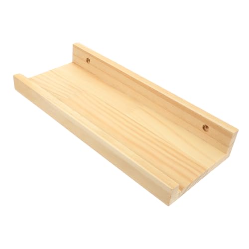 GALPADA Kleines Schwebendes Wandregal aus Holz Platzsparendes Mini wandboard für Badezimmer Schlafzimmer Wohnzimmer Dekoratives Holzregal mit Hoher Tragkraft für Kleine Gegenstände und GALPADA Kleines Schwebendes Wandregal aus Holz Platzsparendes Mini wandboard für Badezimmer Schlafzimmer Wohnzimmer Dekoratives Holzregal mit Hoher Tragkraft für Kleine Gegenstände und von GALPADA