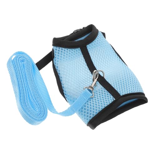 GALPADA Kleintier Geschirr Netz Design für Meerschweinchen und Kaninchen Komfortables Strapazierfähiges Stoffgeschirr mit Leine Sicher und Langlebig für Kleine Haustiere Geeignet für GALPADA Kleintier Geschirr Netz Design für Meerschweinchen und Kaninchen Komfortables Strapazierfähiges Stoffgeschirr mit Leine Sicher und Langlebig für Kleine Haustiere Geeignet für von GALPADA