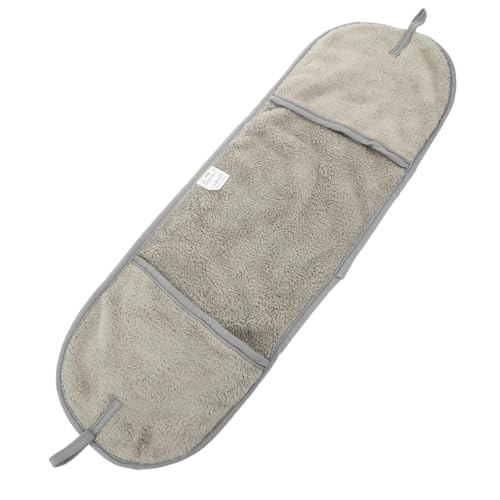 GALPADA Korallenfleece Haustier Handtuch Extra Saugfähig Schnell Trocknendes Hundebadetuch Weich und Hautfreundlich Geeignet für Katzen und Kleine Hunde Praktisches Graues Xs Modell von GALPADA