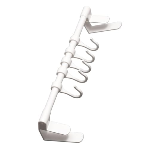 GALPADA Küchenschrank Haken Multifunktionale Aufbewahrung für Utensilien Bohrfreier Handtuchhalter Fach Organizer für Küche Weiß GALPADA Küchenschrank Haken Multifunktionale Aufbewahrung für Utensilien Bohrfreier Handtuchhalter Fach Organizer für Küche Weiß von GALPADA