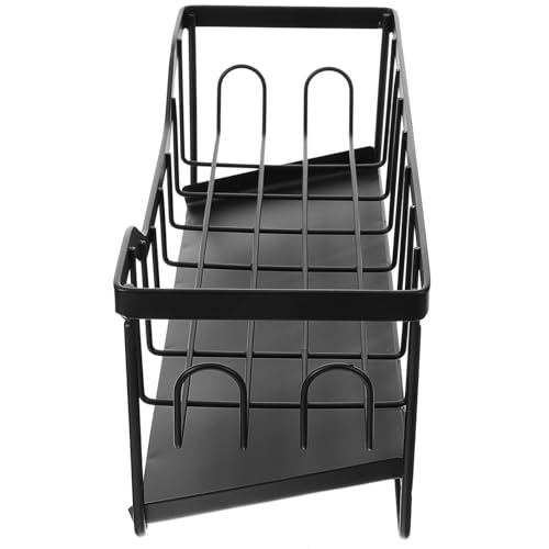 GALPADA Küchenspüle Organizer Schwammhalter mit Abtropfgestell Platzsparender Küchen Sink Rack Drainer Schwarzer Moderner Küchen Aufbewahrungsbehälter Rostfrei Langlebig Kompakt für GALPADA Küchenspüle Organizer Schwammhalter mit Abtropfgestell Platzsparender Küchen Sink Rack Drainer Schwarzer Moderner Küchen Aufbewahrungsbehälter Rostfrei Langlebig Kompakt für von GALPADA