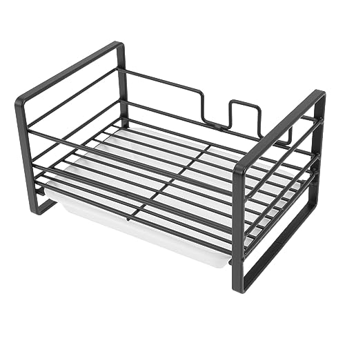 GALPADA Küchenspüle Schwammhalter aus Robustem mit Abnehmbarem Abtropfbehälter Hohles Design für Schnelle Trocknung rutschfest und Langlebig für Spüle und Reinigungstücher GALPADA Küchenspüle Schwammhalter aus Robustem mit Abnehmbarem Abtropfbehälter Hohles Design für Schnelle Trocknung rutschfest und Langlebig für Spüle und Reinigungstücher von GALPADA