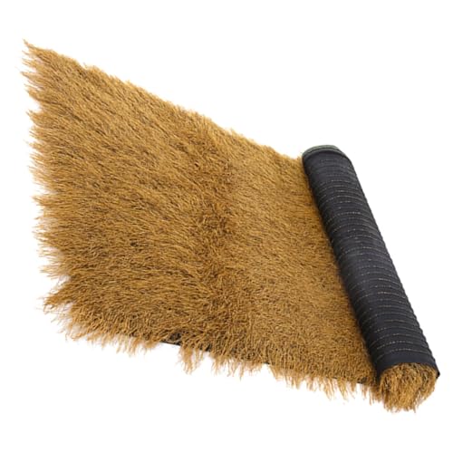 GALPADA Künstliches Strohdach Tiki Thatch Roll Feuerfestes Flexibles Dachmaterial für Gartenpavillons Terrassen Poolbereiche und Hawaiianische Partydekoration GALPADA Künstliches Strohdach Tiki Thatch Roll Feuerfestes Flexibles Dachmaterial für Gartenpavillons Terrassen Poolbereiche und Hawaiianische Partydekoration von GALPADA