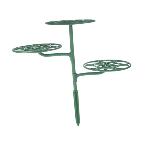 GALPADA Lagiger Pflanzenstützkorb aus Grünem Wetterfester Klettergerüst für Garten Stabiler Rankhilfe Turm für Kletterpflanzen Wie Pfingstrosen Rosen Tomaten Vielseitig für Balkon und von GALPADA