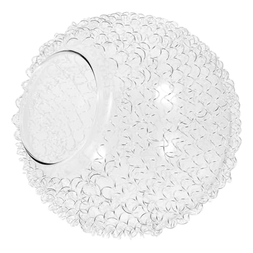 GALPADA Lampenschirm Ersatz für Pendelleuchte Durchsichtiger Lampenschirm mit Aluminiumdraht für Wohnzimmer und Schlafzimmer Stilvolles Design Installieren von GALPADA
