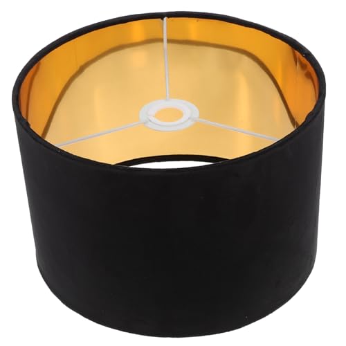 GALPADA Lampenschirm Gold Innen Gold Außen Schwarz Futterstoff Für Wand Steh Nachttischlampen Vielseitig Einfach Montierbar GALPADA Lampenschirm Gold Innen Gold Außen Schwarz Futterstoff Für Wand Steh Nachttischlampen Vielseitig Einfach Montierbar von GALPADA