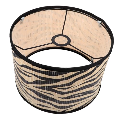 GALPADA Lampenschirm Tischleuchte Leopardmuster ohne Kabel Natürlicher Look für Wohnzimmer Schlafzimmer Schreibtisch Dekoration von GALPADA