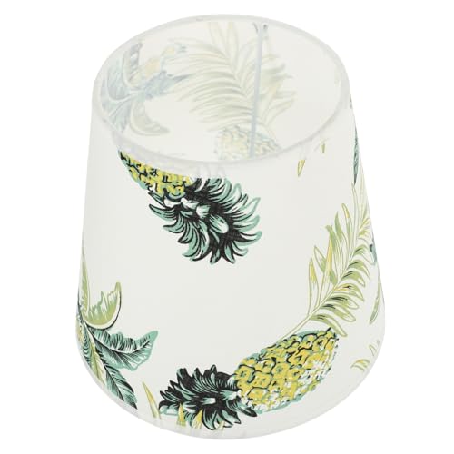 GALPADA Lampenschirm aus Bedrucktem Stoff Dekorativer Ersatz für Tischlampe Nachttischlampe Wohnzimmer und Schlafzimmer Unterer Stilvoll und Langlebig von GALPADA