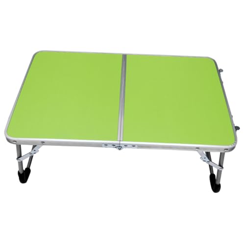 GALPADA Leichter Aluminium Klapptisch mit Robustem Metallgestell Multifunktionaler Camping und BBQ Tisch Tragbar Einfach zu Montieren für Outdoor Reise und Studentenwohnheim von GALPADA