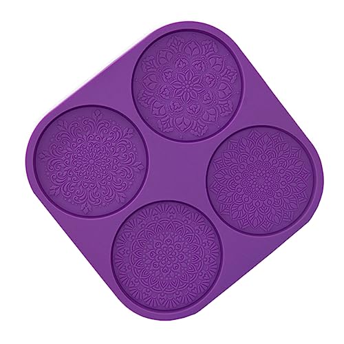 GALPADA Mandala Silikonform für Untersetzer DIY Epoxidharz Gießform mit Mandala Muster Wiederverwendbar Einfach zu Reinigen für Kreative Bastelprojekte GALPADA Mandala Silikonform für Untersetzer DIY Epoxidharz Gießform mit Mandala Muster Wiederverwendbar Einfach zu Reinigen für Kreative Bastelprojekte von GALPADA
