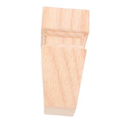 GALPADA Massive Holz möbelfüße Quadratisch Stabile Ersatzbeine für Sofa Stuhl Tisch und Schrank Robuste Geschnitzte Holzbeine für Langlebige Wohnzimmereinrichtung von GALPADA