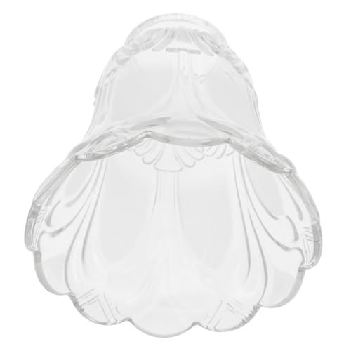 GALPADA Mattiertes Lampenschirm Ersatzglas Klarer Deckenleuchten Abdeckung Passend für Wand Decken und Stehlampen Hitzebeständig Leicht zu Reinigen Transparenter Lampenschirm mit von GALPADA