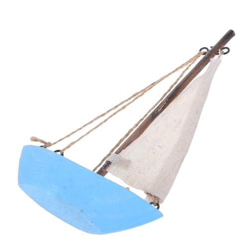 GALPADA Mediterranes Vintage Segelboot Modell zur Dekoration für Bücherregal Schreibtisch und Badezimmer Wunderschönes Nautisches Ornament für Stranddekoration GALPADA Mediterranes Vintage Segelboot Modell zur Dekoration für Bücherregal Schreibtisch und Badezimmer Wunderschönes Nautisches Ornament für Stranddekoration von GALPADA