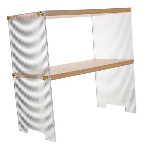 GALPADA Mehrschichtiges Küchenregal aus Holz und Stabiler Countertop Organizer mit Modernem Design Multifunktionales Aufbewahrungssystem für Wohn und Badezimmer Praktische Ablage für und GALPADA Mehrschichtiges Küchenregal aus Holz und Stabiler Countertop Organizer mit Modernem Design Multifunktionales Aufbewahrungssystem für Wohn und Badezimmer Praktische Ablage für und von GALPADA