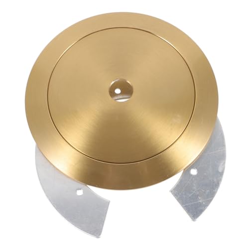 GALPADA Messing Lampenschirm haltering Ø Gewindering für Glas Lampenschirme Langlebiger Lampenfassung retaining Ring für Tisch Wandlampen Stilvolles Beleuchtungszubehör Einsetzbar von GALPADA