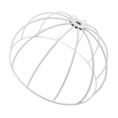 GALPADA Metall Lampenschirm Gestell DIY Lampenschirmrahmen Hängende Leuchte Flexibel Kreativ Für Pendelleuchte und Tischlampe Robust Einzigartig Handgefertigt Weiß GALPADA Metall Lampenschirm Gestell DIY Lampenschirmrahmen Hängende Leuchte Flexibel Kreativ Für Pendelleuchte und Tischlampe Robust Einzigartig Handgefertigt Weiß von GALPADA