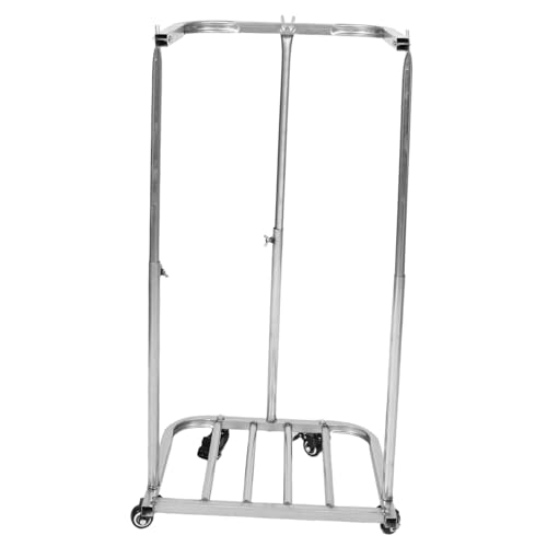 GALPADA Metall Müllbeutelhalter Ständer Robust Klappbar Belastbar für Gartenabfall Laub Camping Vielseitig Platzsparend Langlebig für Outdoor und Landwirtschaft von GALPADA