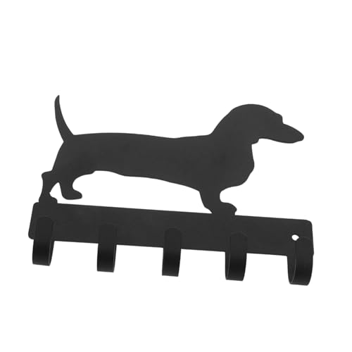 GALPADA Metall Schlüsselhalter Wandhaken mit Hunde Design Vielseitig für Schlüssel Mäntel Handtücher und Hundeleinen Langlebiger Stahl Kunst Aufbewahrungsorganizer Schwarz GALPADA Metall Schlüsselhalter Wandhaken mit Hunde Design Vielseitig für Schlüssel Mäntel Handtücher und Hundeleinen Langlebiger Stahl Kunst Aufbewahrungsorganizer Schwarz von GALPADA