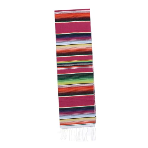 GALPADA Mexikanischer Tischläufer Für Hochzeiten Und Partys Tischdecke Für Events Vielseitige Verwendung Im Restaurant Und Zuhause Farbenfrohes Design von GALPADA