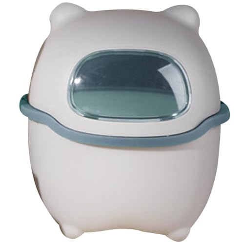 GALPADA Mini Desktop Abfalleimer mit Deckel Lustiger Cartoon Mülleimer für Schreibtisch Büro und Küche Robuster Platzsparender Abfallbehälter für Kleine Abfälle und Tischorganisation GALPADA Mini Desktop Abfalleimer mit Deckel Lustiger Cartoon Mülleimer für Schreibtisch Büro und Küche Robuster Platzsparender Abfallbehälter für Kleine Abfälle und Tischorganisation von GALPADA