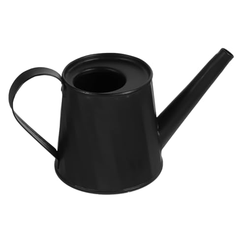 GALPADA Mini Gießkanne für Zimmerpflanzen Ergonomisches Design Kompakte für Sukkulenten für Kleine Räume Schwarze Metall Blumengießkanne GALPADA Mini Gießkanne für Zimmerpflanzen Ergonomisches Design Kompakte für Sukkulenten für Kleine Räume Schwarze Metall Blumengießkanne von GALPADA