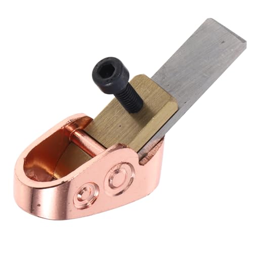 GALPADA Mini Handhobel für Geigenbauer Hochwertiges Werkzeug zur Holzbearbeitung für Violine und Roségold für DIY Projekte und Instrumentenbau von GALPADA