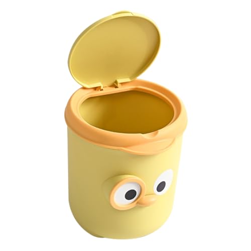 GALPADA Mini Mülleimer mit Deckel Süßer Desktop Abfallbehälter aus Robustem für Home Office Schlafsaal Stifthalter Kompakte GALPADA Mini Mülleimer mit Deckel Süßer Desktop Abfallbehälter aus Robustem für Home Office Schlafsaal Stifthalter Kompakte von GALPADA
