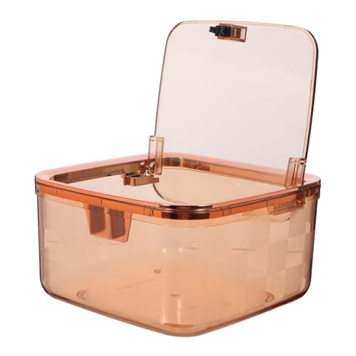 GALPADA Mini Mülleimer mit Deckel Transparenter Tischabfalleimer mit Pressmechanismus Muster Design Kompakt für Schreibtisch Büro Küche Vielseitiger Desktop Abfall und GALPADA Mini Mülleimer mit Deckel Transparenter Tischabfalleimer mit Pressmechanismus Muster Design Kompakt für Schreibtisch Büro Küche Vielseitiger Desktop Abfall und von GALPADA