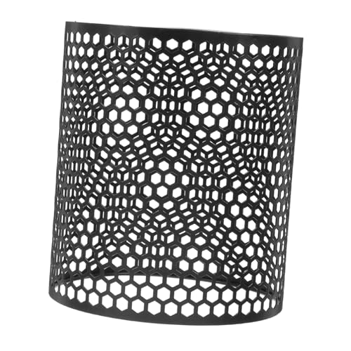 GALPADA Moderner Minimalistischer Runder Lampenschirm aus Robustem Eisen Hohl Gestaltet Langlebiger Hängelampen schirm für Restaurant Bar und Flur Dunkles Design GALPADA Moderner Minimalistischer Runder Lampenschirm aus Robustem Eisen Hohl Gestaltet Langlebiger Hängelampen schirm für Restaurant Bar und Flur Dunkles Design von GALPADA