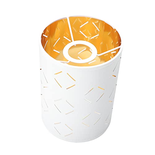 GALPADA Moderner Runder Lampenschirm für Tischlampen Stilvolle und Elegante Tischleuchte Geeignet für Wohnzimmer Schlafzimmer und Installieren Langlebiges Material von GALPADA