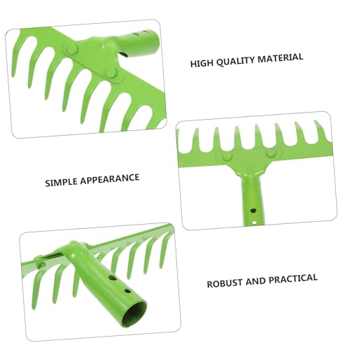 GALPADA Multifunktionaler Gartenrechen Handrechen aus Robustem Material Gartengerät zum Lockern und Bearbeiten von Erde für Garten und Landwirtschaft Langlebiges Kultivierungswerkzeug von GALPADA